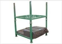 Corrosion Protection Steel Metal Storage Racking With Square Tube, Top Cap And Bottom Cap