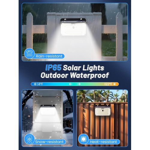 Luz de pared con sensor de movimiento de haz ancho