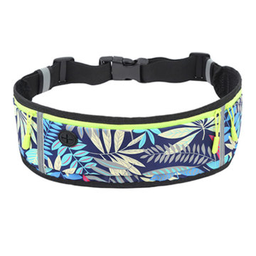 Custom Fashion Traveler Design Zipper Waterproof Fitness Waist Bag