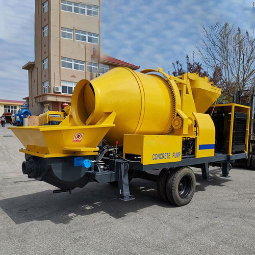 Sistema de bomba de concreto de construcción de construcción