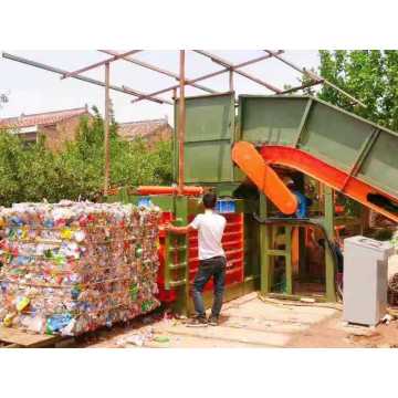 Hydraulic Horizontal Plastic Bottle Waste Paper Baler