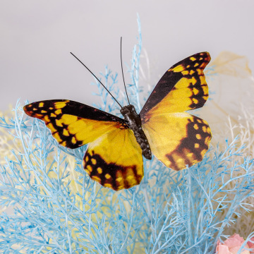 Papierschmetterling Bastelentwurf