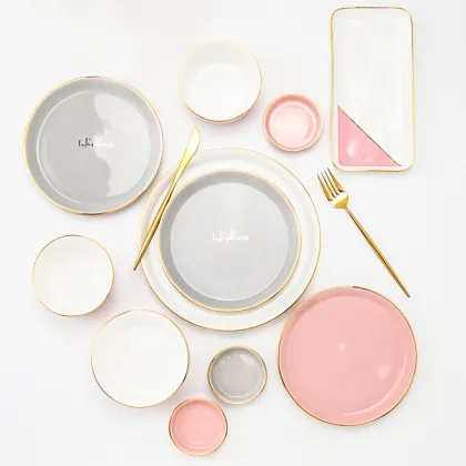 Best Choose Ceramics Ceramic Dinner European Style Ceramic Tableware set