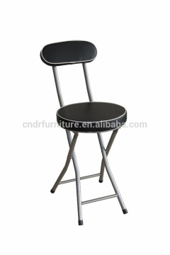 colorful folding chair with cushion veneer