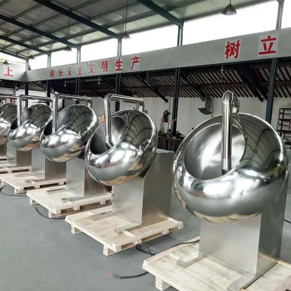 Chocolate Coating Machine for Small Birthday Cakes