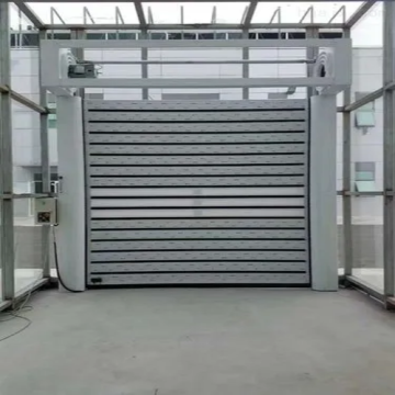 Freezer galvanized high speed rolling door