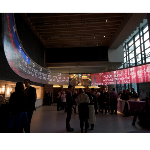 Indoor P10 RGB Curtain Led Video Display Screen