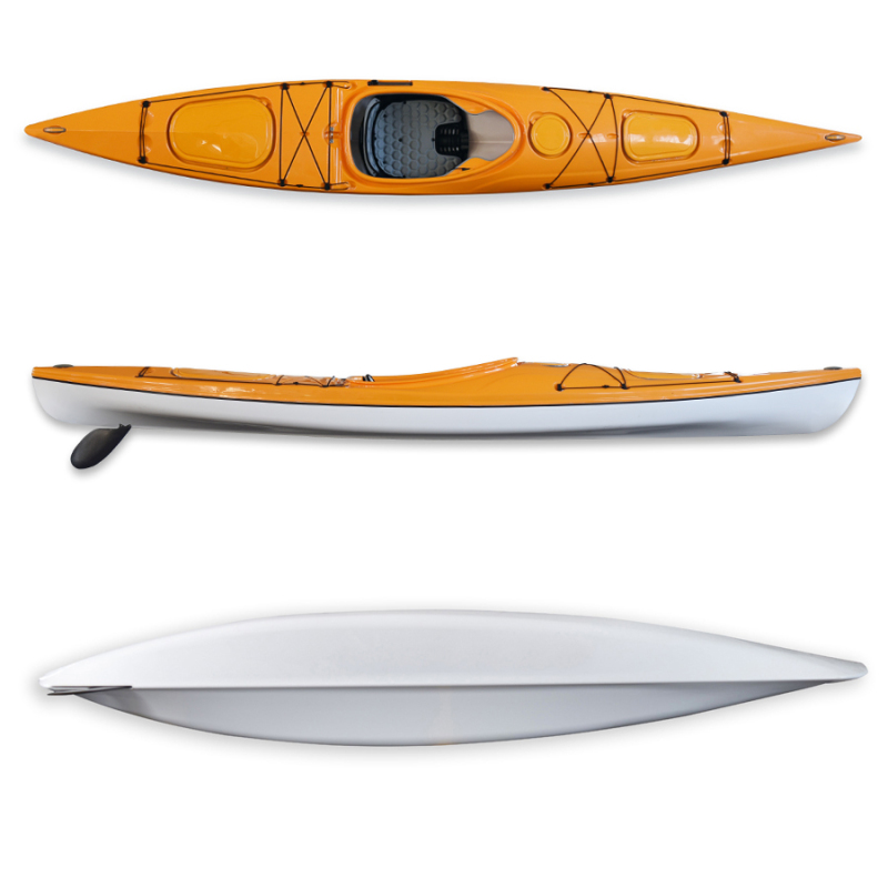 Ridgeside 14.2 ST Canoes And Kayaks - Wholesale ABS Sit-In Single Sea Touring Canoe/Kayak