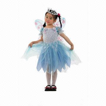 Fairy Party Costume, with Wings and Crown