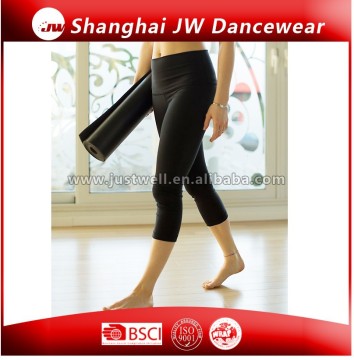 Top quality hot sale Polyester/Spandex Yoga Capri