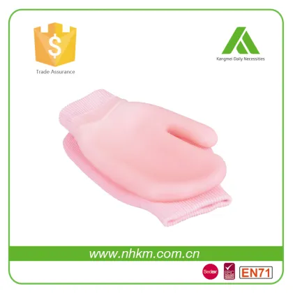 Moisturizing spa gel gloves mittens