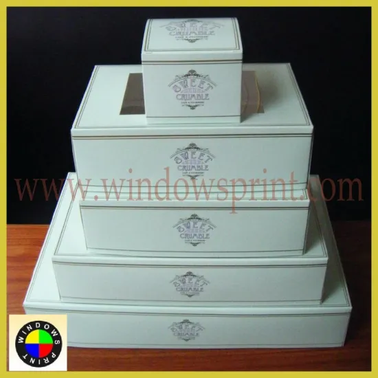 Custom design printed cupcake packaging wholesale in China