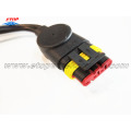 cable molded with 282087-1 connector