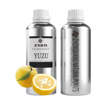 Óleos essenciais de yuzu orgânico natural 100% puro para difusor