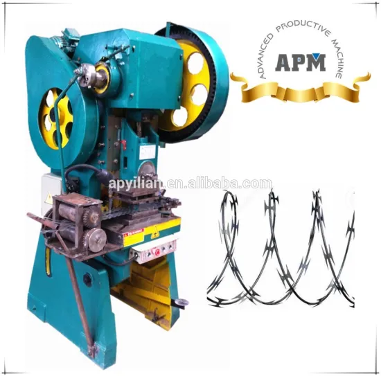 APM BTO-22 concertina razor wire machine