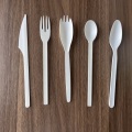 Polyrerene Kitchen Table Table Forks e cucchiaio