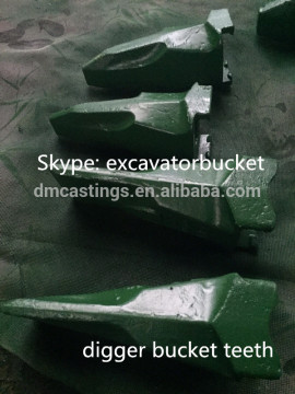 excavator bucket tooth adapters pins and end bits