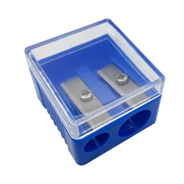 Portable Multi-Task Sharpener for 8mm/11mm Pencils - Double Blade Office & School Use