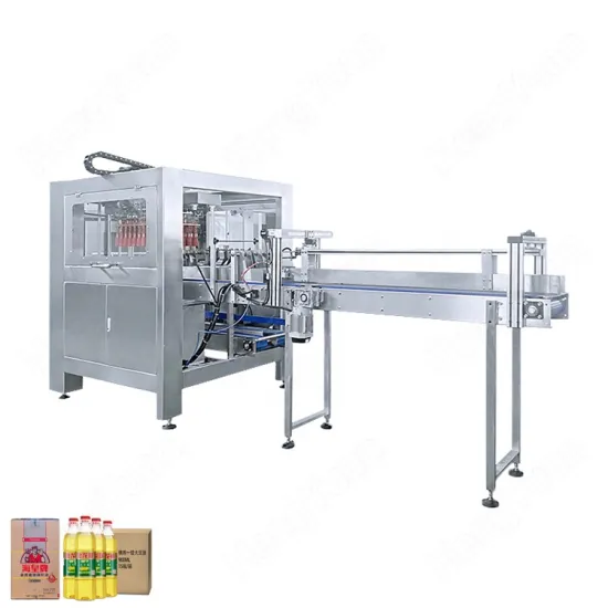 Automatic Cooking Oil PET Bottles Cartoning Machine HYCP-10P | Hengyuan