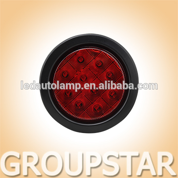 New designed 24V 4 Inch Round Truck LED Tail Lamps