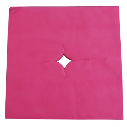 Disposable Spa Pillow Covers for Non-Stick Massage Table Use