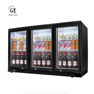 Chefmax Commercial Professional Three Door Air Cooling Beer Cooler