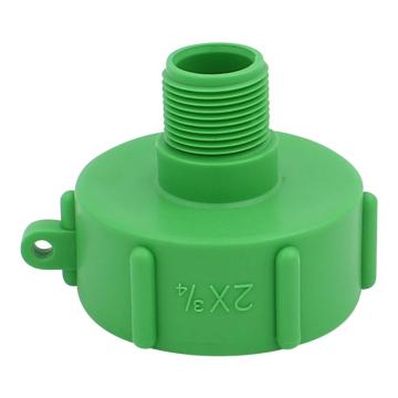 Green color 2 inch to 3/4inch ibc adapter