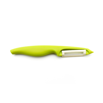 Ceramic Vertical Garlic Peeler with Plastic Handle