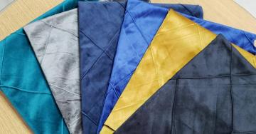 Soft Quilted Holland Velvet with Durable Finish