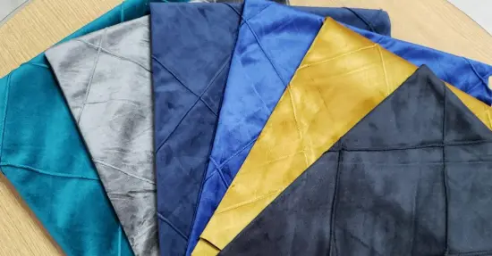 Dyed Upholstery Dutch Velvet Fabric for Sofa Furniture