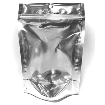 Custom Yin-Yang Aluminum Foil Zipper for Food