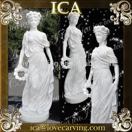 indoor white sexy stone nude statue