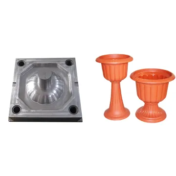 Second Hand CNC Hot Runner Garden Flower Plastic Plant Pots Mold