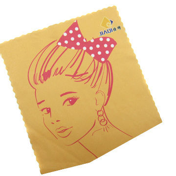 Microfiber glass cleaning cloth, made of 100% microfiber