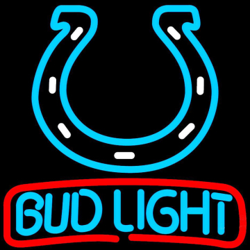 BUD LIGHT INDIANAPOLIS COLTS LED NEON SIGN