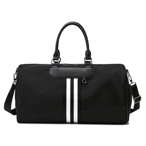 Black Multi-functional Travel Duffel Bags For Men