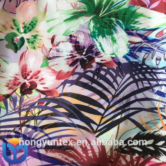 100% polyester super poly fabric