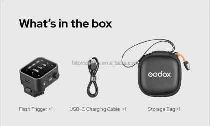 GODOX 2.4G Wireless Flash Trigger TTL OLED Touchscreen for Multiple Cameras