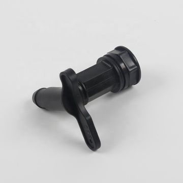 Small black pp plastic rotary faucet switch