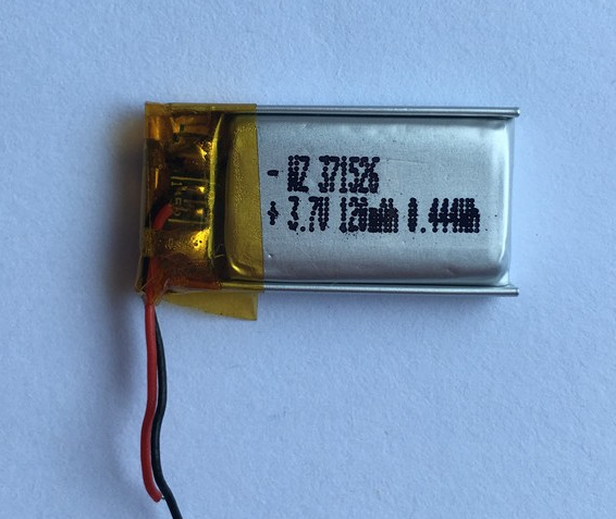 Batterie de 120mAh Lipo pour le casque sans fil de Bluetooth (LP1X2T3)