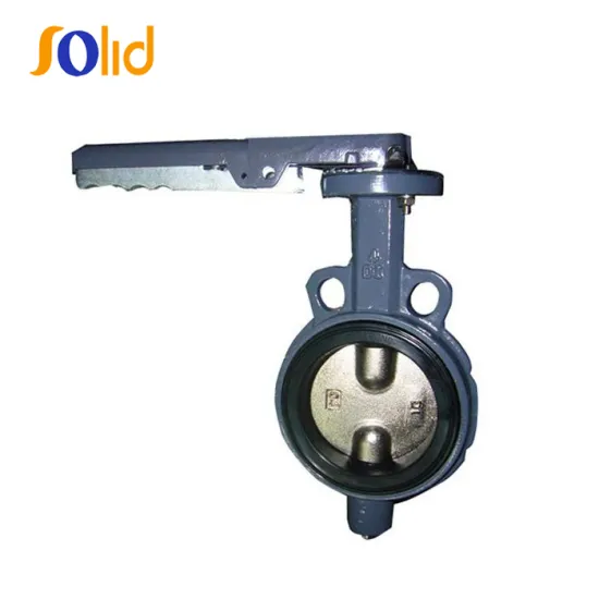 Wafer softed seated butterfly valve