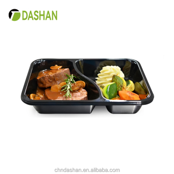 100% Recycled CPET Two-Compartment Ovenable Bakery Packaging for Airlines