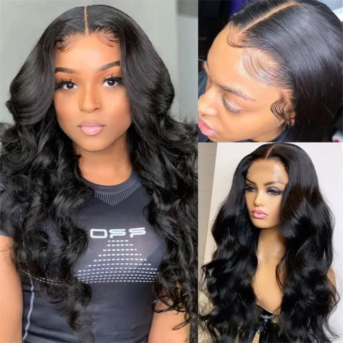 200% Density Perruque Lace Frontal Body Wave Wigs Human Hair Lace Front Wholesale 13x6 Hd Human Hair Lace Front Wig
