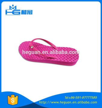 lady slipper eva sole pvc strap