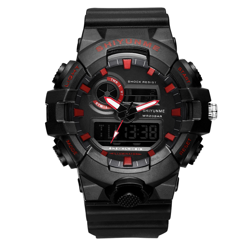 Low Price 3 ATM Water Resistant Dual Time Teenager Watches with Chinese Movement