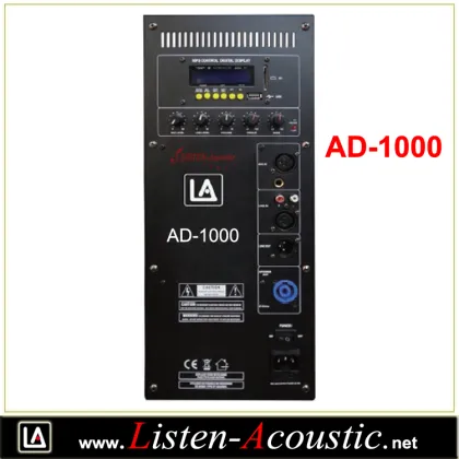 AD-1000 550W Audio Class D Speaker Amplifier
