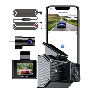 Front 1080P dual-lens driving recorder with built-in GPS