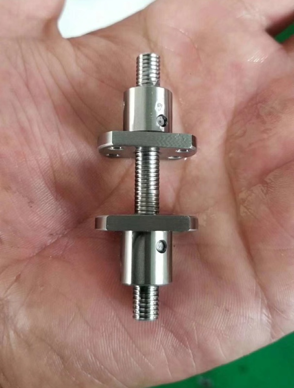 Miniature Ball Screws with Flange Nut - C3 C5 C7 Micro 4mm 6mm 8mm Diameter SFK0401 SFK0601 SFK0801 SFK0802 SFK0802.5