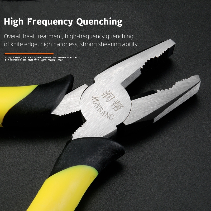Manufacture Wholesale 8 inch Diagonal Cutting Pliers Rugged Professional Wire Cutter Plier