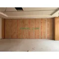 Sound proof office room operable partition wall